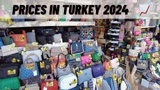  FAKE MARKET PRICES IN TURKEY 2024  ALANYA MARKET 2024 [FULL TOUR] PRICES FOR TOURIST TURKEY 2024