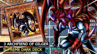 Yu-Gi-Oh! Power of Chaos Joey The Passion ARCHFIEND OF GILFER DECK - SUPER DARK DECK