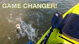 Motorized kayak catches some fish