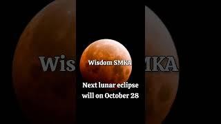 The next lunar eclipse of 2023 will be a partial lunar eclipse on October 28