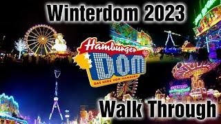Hamburger Dom | Vollständiger Rundgang über den Winterdom 2023 | [Walk Through]