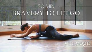 Yin Yoga For Letting Go (All Levels) | 20 Min | Annie Au Yoga