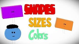 Bamboo Kids Media- "SHAPES COLORS SIZES"