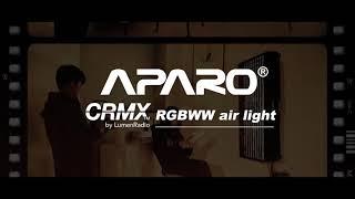APARO RADI RGBWW AIR SOFT LIGHT CRMX DMX FOR VIDEO FILMING