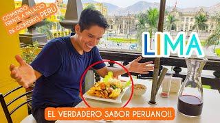 LIMA | PROBANDO DELICIOSA COMIDA LIMEÑA (DÓNDE COMER en EL CENTRO HISTÓRICO) PERÚ