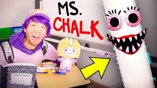 DO NOT Go To Mrs. Chalk's School! (WE GOT *ATTACKED* By MRS. CHALK TEACHER!)