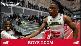 Boys 200m - New Balance Nationals Indoor 2025