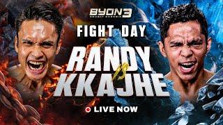 RANDY VS KKAJHE! BYON COMBAT SHOWBIZ VOL.3 LIVESTREAM!