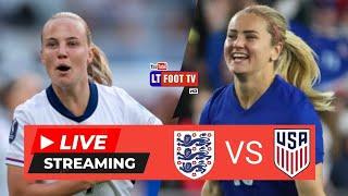 ENGLAND VS USA WOMEN'S LIVE STREAMING FRIENDLY FIRST HALF