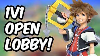  SUPER SMASH BROS ULTIMATE 1V1 OPEN LOBBY WITH VIEWERS LIVE!