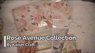 Kaiser Craft Rose Ave Collection