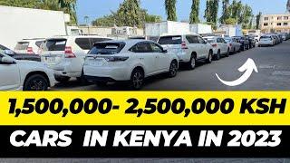 Cars you can buy with a budget of 1.5-2.5M Ksh  Kenya//Shopping for Budget cars in Kenya in 2024