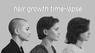 Hair Growth Time-lapse - 1 Year