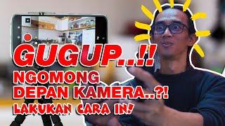 Cara Bicara Di Depan Kamera Terlihat PD - content creator