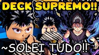 TERMINEI O DECK PERFEITO DE HIEI E SOLEI TUDO NO ALL STAR TOWER DEFENSE!!