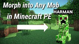 How to Morph into Any Mob in Minecraft | Harman Op Gaming |