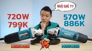 Mài Góc 125mm Giá Cực Dễ Chịu Makita M9503B và M9508B | Chỉ 7-800k, Chất Lượng Ngon Lành