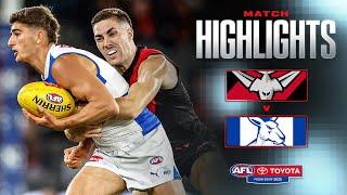 Essendon v North Melbourne Highlights | Round 8, 2025 | AFL
