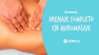 Drenaje completo DS en quiromasaje | CIM Formación