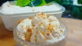 Homemade Butter Scotch Ice Cream  | Eggless Butterscotch Ice cream | Easy Dessert Recipe