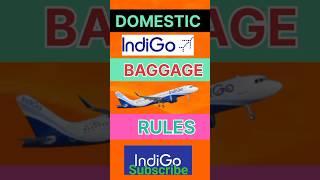 Indigo flight baggage rules #aviation #airport #viral