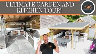 DIY OUTDOOR KITCHEN + ULTIMATE GARDEN TOUR | ALFA 5 MINIUTI | BEEFEATER BBQ