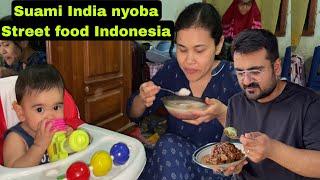 SUAMI INDIA NYOBA STREET FOOD INDONESIA