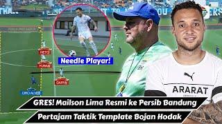 Mailson Lima Resmi ke Persib Bandung : Needle Player & Pertajam Taktik Bojan Hodak