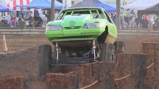 1 TON MUD TRUCKS TWITTYS MUD BOG THROWDOWN