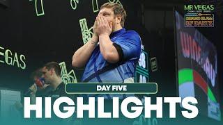 DECIDING LEG DRAMA & MORE SHOCKS! Day Five Highlights - 2024 Grand Slam of Darts