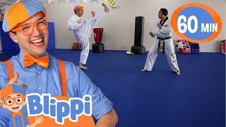 Blippi Tries Taekwondo For The First Time! | Blippi & Meekah Challenges and Games for Kids