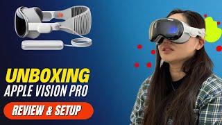 Apple Vision Pro Unboxing | Review Setup And Features |