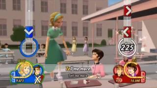 Grease gameplay Wii/DS