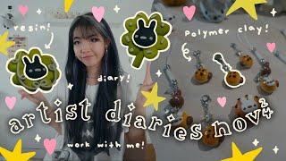 Polymer Clay SCULPT WITH ME | Artist Diary  Tiffany Weng