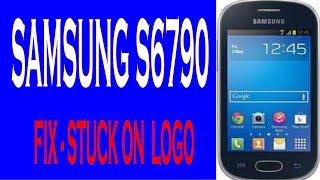 SAMSUNG s6790 FIX - STUCK ON  LOGO