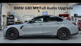 BMW G80 M3 Full Audio Upgrade AMAZING SOUND!!