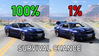 Realistic Survival Chance Crashes #7 | BeamNG.drive
