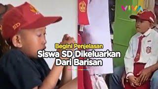 Klarifikasi Bocah SD Dikeluarkan dari Barisan Gerak Jalan Gegara Warna Baju Kusam