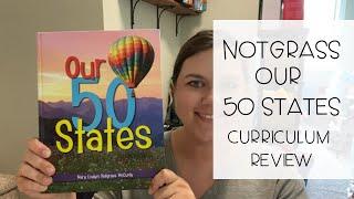 Notgrass Our 50 States Curriculum Review | Homeschool History Curriculum for Elementary