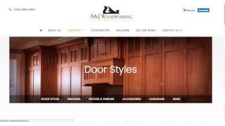 NOW Marketing Group Website Redesign Before and After - A&J Wordworking