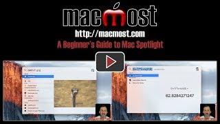 A Beginner's Guide to Mac Spotlight (#1438)