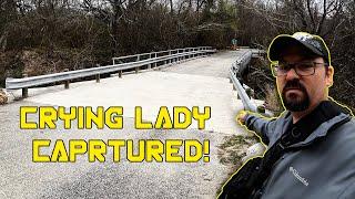 Crying at the Donkey Lady Bridge in San Antonio