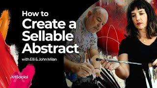 Create Abstract Art that People Want to Buy (Free Workshop)