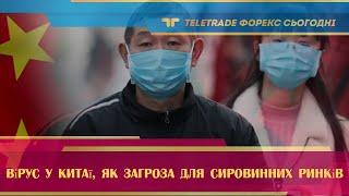 TeleTrade Форекс Сьогодні. Вірус у Китаї, як загроза для сировинних ринків.