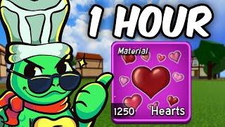 How to get MAX Hearts in 1 HOUR for Blox Fruits Valentine's Event