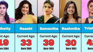 REAL AGE Of South Indian Actresses in 2024 | Info2Data |