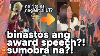  PAMBABASTOS daw? Vice Ganda, di nagustuhan ni Lorna Tolentino?! (NAIRITA sa jokes ni Vice?)