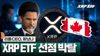 트럼프, 리플 ETF 선점 기회 박탈 #XRP