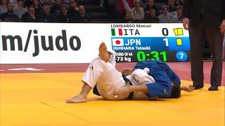 Manuel LOMBARDO vs Tatsuki ISHIHARA | ROUND 2 -73 Paris Grand Slam 2024