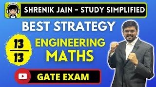 BEST Strategy to get FULL Marks in Engineering Mathematics in GATE 2024